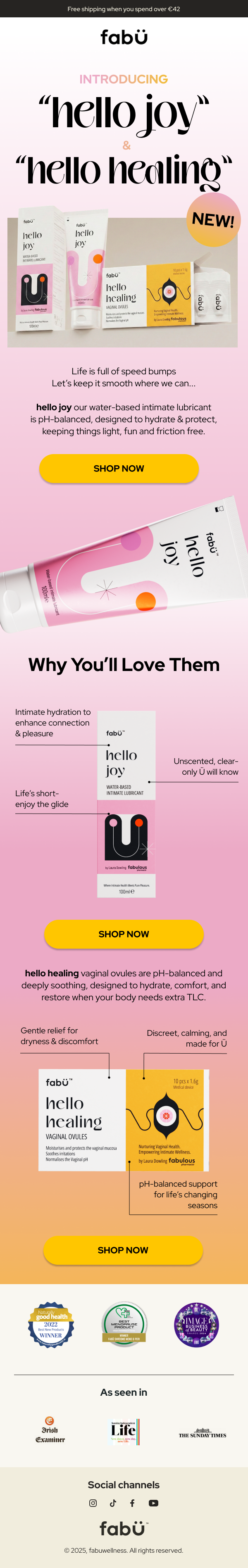 fabÜ lifecycle email